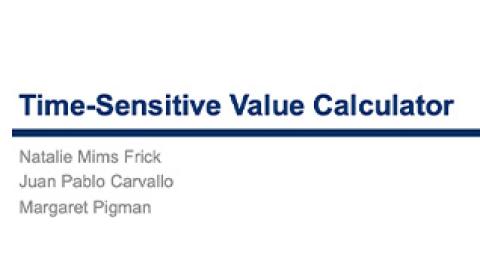 Time-Sensitive Value Calculator