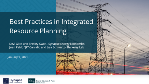 50 Ways to Improve Planning for Electricity Resources of the Future