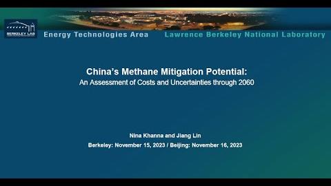 China’s Methane Mitigation Potential: An Assessment of Costs and Uncertainties through 2060