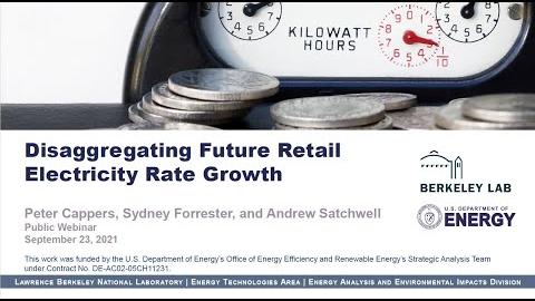 Disaggregating Future Retail Electricity Rate Growth