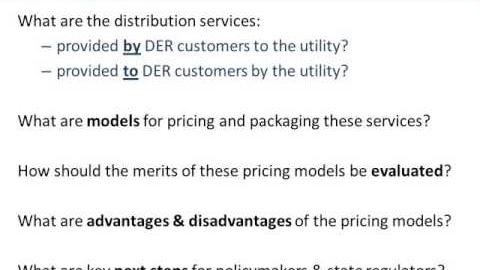 Distribution System Pricing with Distributed Energy Resources