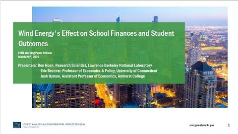  Wind Energy's Effect on School Finances and Student Outcomes