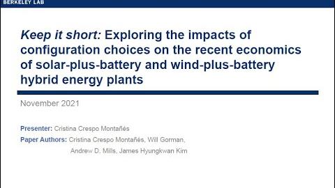 An economic approach to configuring solar-plus-battery and wind-plus-battery hybrid energy plants